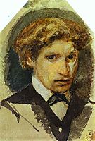 Self Portrait, 1882, vrubel