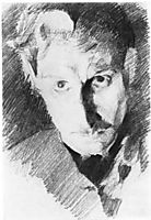 Self Portrait, 1885, vrubel