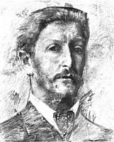 Self Portrait, 1904, vrubel