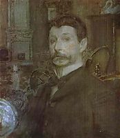 Self Portrait, 1905, vrubel
