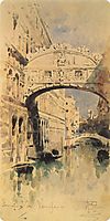 Venice. Bridge of Sighs, 1894, vrubel