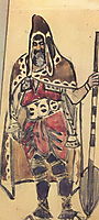 Viking Merchant (Costume design for the opera , 1897, vrubel