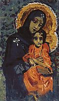 Virgin and Child, c.1884, vrubel