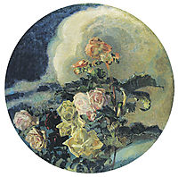 Yellow roses, 1894, vrubel