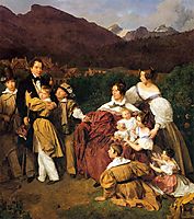 The Eltz Family , 1835, waldmuller