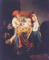 Mothers joy , 1860, waldmuller