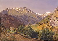 The Radhausberg at Gastein , 1837, waldmuller