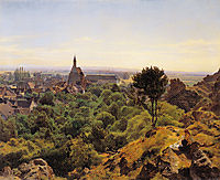 View to Mödling, 1848, waldmuller