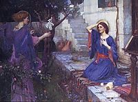 The Annunciation, 1914, waterhouse