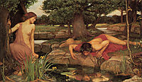 Echo and Narcissus, 1903, waterhouse