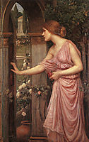 Psyche Entering Cupid-s Garden, 1904, waterhouse