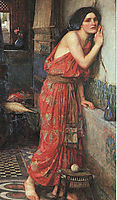 Thisbe, 1909, waterhouse