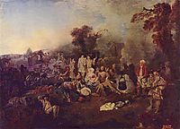 The Camp, watteau