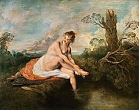 Diana at her Bath, 1716, watteau