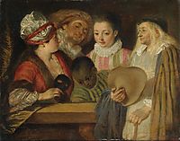 Maskerade, c.1717, watteau