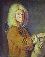 Portrait of M Pater, c.1716, watteau
