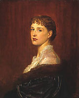 Mrs Arthur Sassoon, 1882, watts