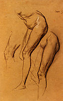 Nude Studies Of Long Mary, watts