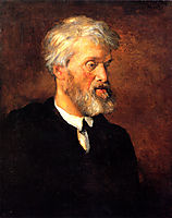Portrait of Thomas Carlyle, watts