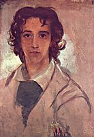 Self-Portrait as a Young Man, 1834, watts