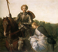 Una and the Red Cross Knight, c.1860, watts