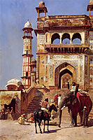 Before A Mosque, 1883, weeks
