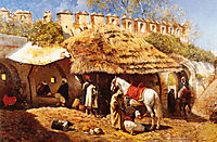 Blacksmith Shop at Tangiers, 1876, weeks