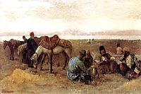 Early Morning by Lake Urumiyah, Persia, 1892, weeks