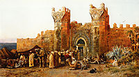 Gate of Shehal, Morocco, 1880, weeks