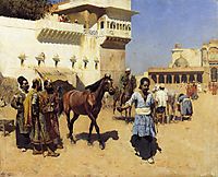 Horse Market, Persian Stables, Bombay, weeks