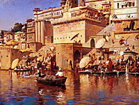 On The River Benares, c.1883, weeks