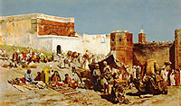 Open Market, Morocco, 1880, weeks