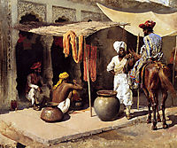 Outside An Indian Dye House, c.1885, weeks