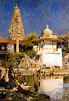 The Temple and Tank of Walkeschwar at Bombay, weeks