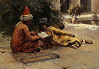Two Arabs Reading, weeks
