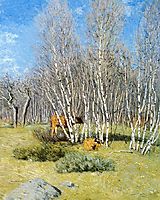 The Birches, 1903, weir