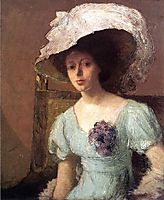 The Blue Gown, c.1907, weir