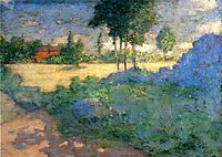 The Farmer-s Lawn, c.1889, weir