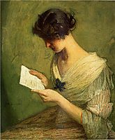 The Letter, c.1910, weir