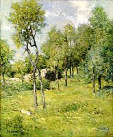 Midsummer Landscape, 1914, weir