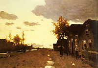 Along the Canal, 1893, weissenbruch