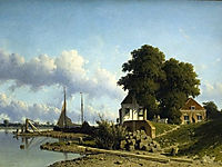 At Elshout Sun, 1854, weissenbruch