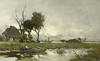 Autumn Landscape, c.1870, weissenbruch