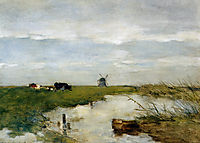 Dutch polder landscape, weissenbruch