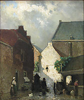 Fish market Sun, 1873, weissenbruch