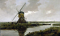 Landscape with a mill, weissenbruch