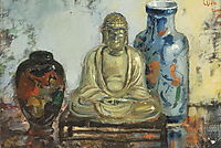 Buddha with two vases, wenning