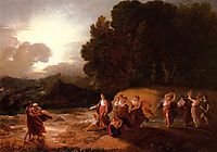 Calypso-s Reception of Telemachus and Me, 1801, west