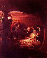 The Death Of Nelson, 1808, west