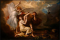 The Expulsion of Adam and Eve from Paradise, 1791, west
